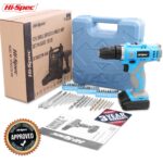 Hi-Spec 50-tlg. Akkubohrset 12V – Komplett-Set mit Holz-, Metall- & Steinbohrern – Bild 7