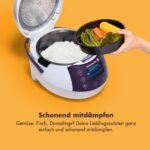 REISHUNGER Digitaler Reiskocher 1,5L – 12 Programme mit Fuzzy Logic für bis zu 8 Personen – Bild 8