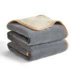 LE SURE Hundedecke 80x100cm Wasserdicht – Sherpa Fleece für Sofa & Auto