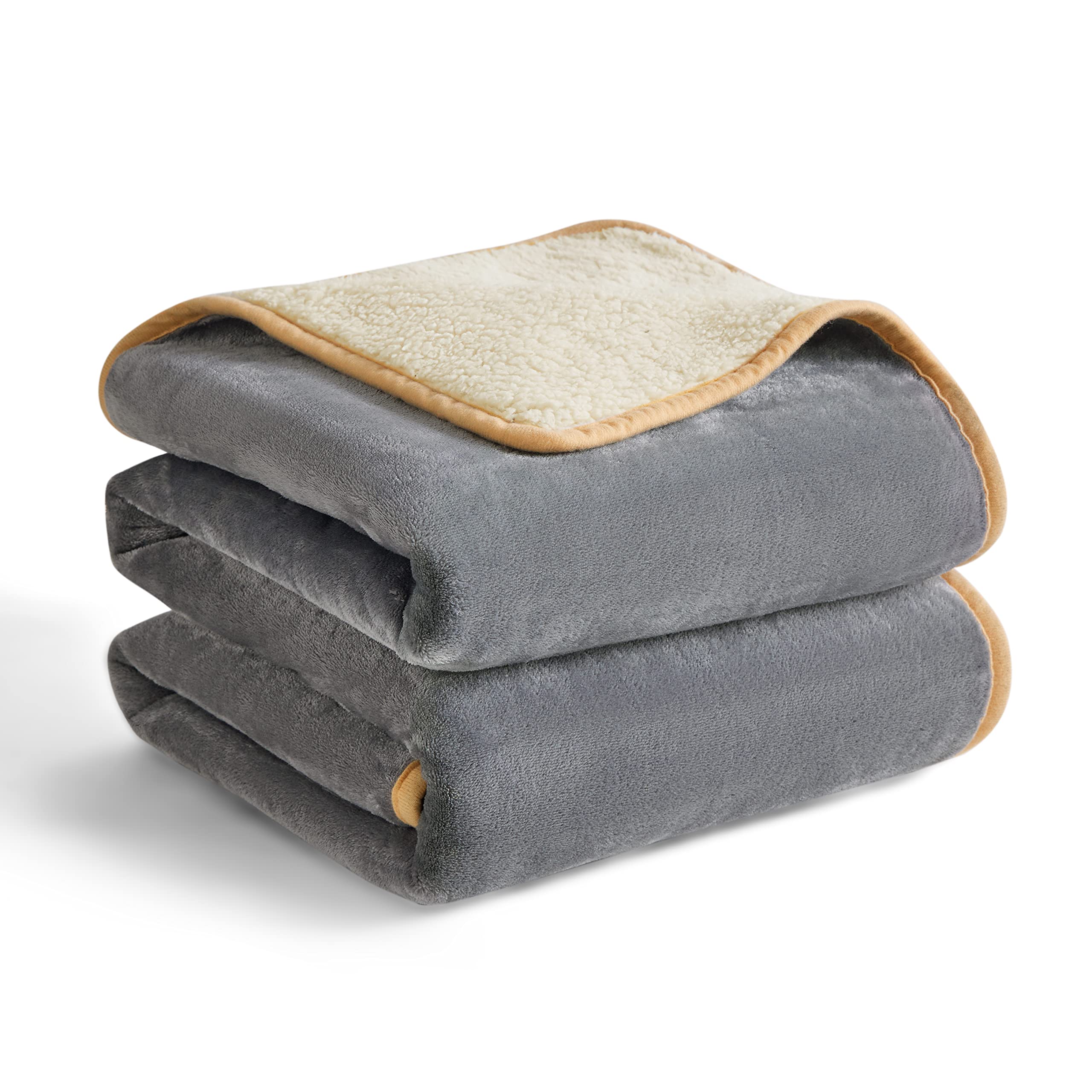 LE SURE Hundedecke 80x100cm Wasserdicht – Sherpa Fleece für Sofa & Auto