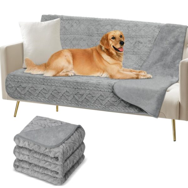 Omtofo Wasserdichte Hundedecke 150×128 cm – Schutzmatte für grosse & mittelgrosse Hunde