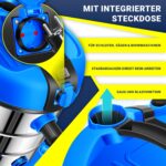 MASKO® Industriestaubsauger 2300W Nass-Trocken mit Push&Clean – Edelstahl Profi-Sauger – Bild 7