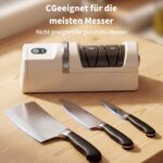 Kiseely Elektrischer Messerschärfer 5-in-1 mit Diamantschleifmittel – wiederaufladbar – Bild 5
