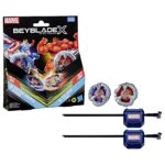 Beyblade X Marvel Collab – Captain America vs. Red Hulk Multipack mit 2 Kreiseln & Startern – Bild 5
