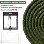 X XBEN Schleppleine 3–30 m mit Sicherheitskarabiner – Trainingsleine für alle Hunderassen – Bild 5