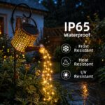 ZKLiLi Solar-Gießkanne mit LED-Lichtern – Wasserdichte Gartendekoration mit Kaskaden-Effekt – Bild 2