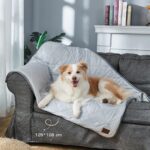 Snocyo Kühldecke 89×75cm – wasserdichte Hundedecke mit Plüsch für alle Jahreszeiten – Bild 6