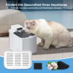 10er Set Katzenbrunnen Filter mit Aktivkohle – Ersatz für EVERWEET MAX – Bild 5