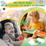 ZOOI Busy Board Montessori Spielzeug ab 1 Jahr – 9-in-1 Activity Book für Kleinkinder – Bild 3