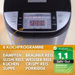 Sommertal RK50 Reiskocher 5L – XXL Multikocher mit 3D Heizsystem für Familien – Bild 5
