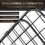 HELDENWERK® Hundegitter Auto Universal Kofferraum – Stufenlos verstellbar, werkzeuglose Montage – Bild 5