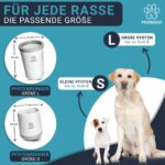 PFOTENGUT® Pfotenreiniger für Hunde – Sanfte Reinigung für grosse & kleine Hunde – Bild 3