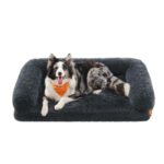 Feandrea FluffyHug Hundebett 106x76 cm – Premium Hundematte für grosse Hunde bis 35 kg