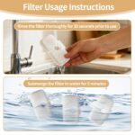 40er Pack Katzenbrunnen Filter Set – Kohle- & Schaumfilter für Petlibro PLWF005, PLWF105, PLWF115 – Bild 4