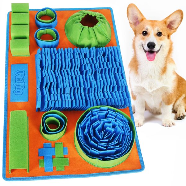 Vivifying Schnüffelteppich 66x42 cm – Interaktives Intelligenzspielzeug für Hunde