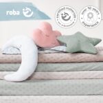 roba Kuschelkissen Stern Frosty Green – Weiches Deko Kissen für Babys & Kleinkinder – Bild 3