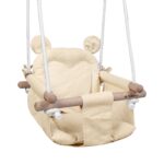 TULANO Hop 30 Babyschaukel – Sichere Indoor-Schaukel mit Sicherheitsgurt für 6–36 Monate