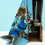 The Legend of Zelda Wohndecke 160 x 200 cm – Flauschige Kuscheldecke Blau für Kinder – Bild 3