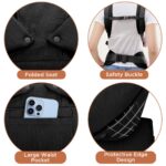 GAGAKU Babytrage 4-in-1 ergonomisch – Tragekomfort für 3,2–15 kg – Bild 6