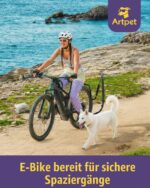 Artpet Fahrradleine mit Stoßdämpfer – Freihändiges Sicherheitsdesign für Hunde – Bild 7