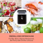 Klarstein Eiswürfelmaschine 1,5L – Schnelle Eisherstellung 12kg/24h mit Selbstreinigung – Bild 4