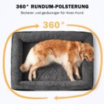 FURTIME Orthopädisches Hundebett 89x64cm – Memory Foam für Mittelgrosse Hunde – Bild 9