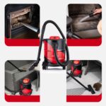 LEHMANN Haddo 2000W Industriestaubsauger – Nass-Trockensauger mit 20L Edelstahltank – Bild 3