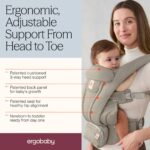 Ergobaby Omni Deluxe Babytrage – 4 Tragepositionen für 0–48 Monate, ergonomisch & hüftgesund – Bild 4