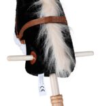 Knorrtoys Steckenpferd Blacky 95 cm – Hochwertiges Spielpferd mit Holzrädern für Kinder – Bild 11