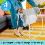 Bright Starts Whimsical Wild Automatische Babyschaukel – Tragbar & Zusammenklappbar mit 6 Melodien – Bild 4