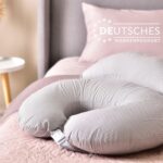 Sei Design Stillkissen Mond – Ergonomisches Schwangerschaftskissen mit Hüftgurt – Bild 9