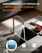 GRIFEMA G4008 Küchenarmatur 360° Schwenkbar – Hochdruck Spültischarmatur Edelstahl – Bild 3