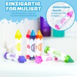 Tub Works Jumbo Badestifte 7er-Set – Ungiftige Badewannenstifte mit Sechseck-Griff – Bild 5