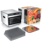 Arendo Dörrautomat Edelstahl 700 W mit 8 Gittern – Profi-Dehydrator für Obst, Fleisch & Gemüse – Bild 7