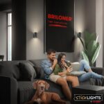 BRILONER Sticklights LED Wandleuchte – Akku Leseleuchte dimmbar ohne Bohren – Bild 9