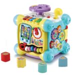 VTech Baby Spielspaß-Entdeckerwürfel – 6-seitiger Lernwürfel für Babys 12-36 Monate