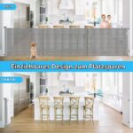 Wodondog Treppenschutzgitter ausziehbar bis 500 cm – Babygitter & Hundegitter – Bild 7