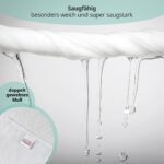 MAKIAN Mullwindeln 10er Pack 80x80 cm – Premium Baumwolle, Oeko-TEX® zertifiziert, kochfest – Bild 4