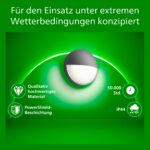 Philips Capricorn LED Aussenwandleuchte 700 lm – Moderne Gartenbeleuchtung IP44 Anthrazit – Bild 2