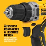 DEWALT DCD701D2-QW 12V XR Bürstenlos Kompakt-Bohrschrauber – Profi-Set mit 2 Akkus – Bild 6