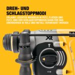 DEWALT DCH273P2T-QW SDS-plus Akku-Kombihammer 18V – Profi-Schlagbohrmaschine mit 2x5Ah – Bild 9