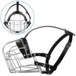 CleverTail XL Metall-Maulkorb für grosse Hunde – Sicher & komfortabel für Rottweiler & Mastiffs – Bild 2