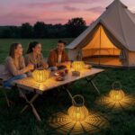 KagoLing 2er Set Solarleuchten Hängend IP65 – Dekorative Gartenbeleuchtung für Terrasse & Balkon – Bild 9