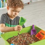 Learning Resources Sensory Scoops Set 4er – Montessori Lernwerkzeug für Feinmotorik & Sensorik – Bild 4