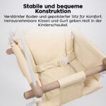 TULANO Hop 30 Babyschaukel – Sichere Indoor-Schaukel mit Sicherheitsgurt für 6–36 Monate – Bild 9