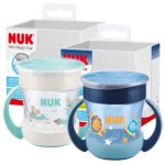 NUK Mini Magic Cup Night Trinklernbecher 160 ml – 360° Auslaufschutz & Leuchtfunktion ab 6+ Monaten