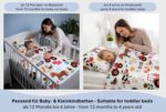 Theonoi Kinderbettwäsche 100x135 cm – Bio-Baumwolle mit Traktor-Design für Baby & Kleinkind – Bild 7