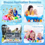Halinuia 25er Set Bunte Gummienten – Sicheres Badespielzeug für Babys & Kinder – Bild 5