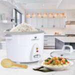 KeMar KRC-200 Reiskocher 1,4L Edelstahl – Digitaler Reiskocher mit Sensor & Warmhalte für 1-3 Personen – Bild 2