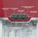 BEPER P102CON550 Eiswürfelmaschine 12kg/24h – Edelstahl Eisbereiter mit 2 Grössen – Bild 5